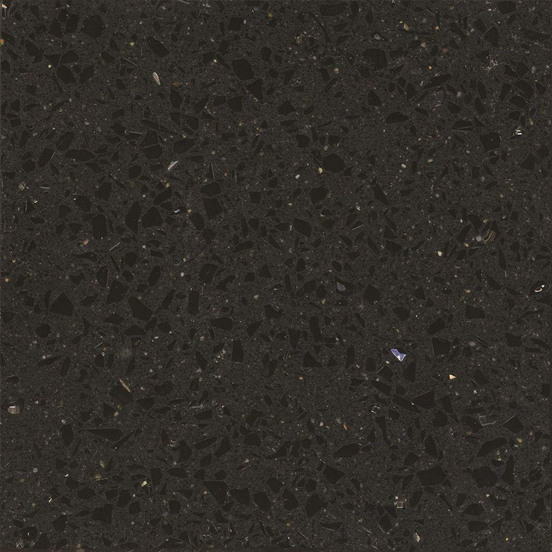 Plan de travail en Quartz Silestone Black Stellar
